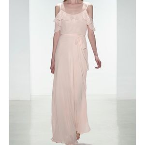 Novelle Amsale bridesmaids dress